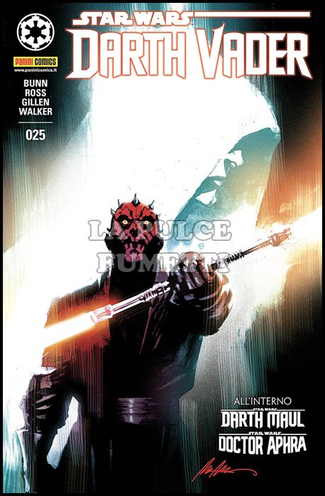 PANINI DARK #    25 - DARTH VADER 25 - DARTH MAUL E DOCTOR APHRA